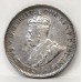 BRITISH WEST AFRICA 1917 . THREEPENCE COIN